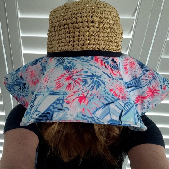 Lilly Pulitzer Straw Sun hat - Picture 4 of 10